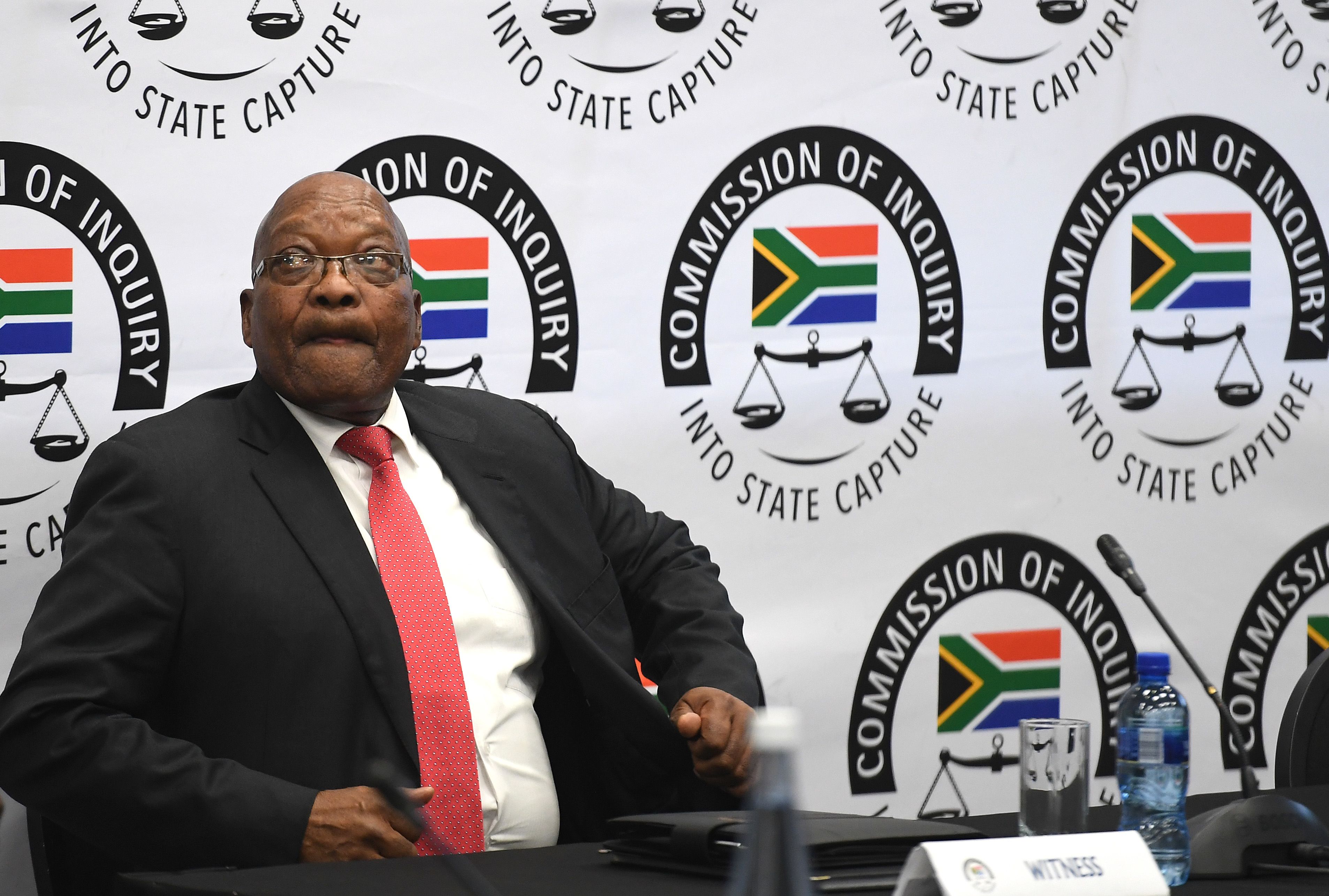 Oudpres. Jacob Zuma voor die Zondo-kommissie (Foto: Getty Images)
