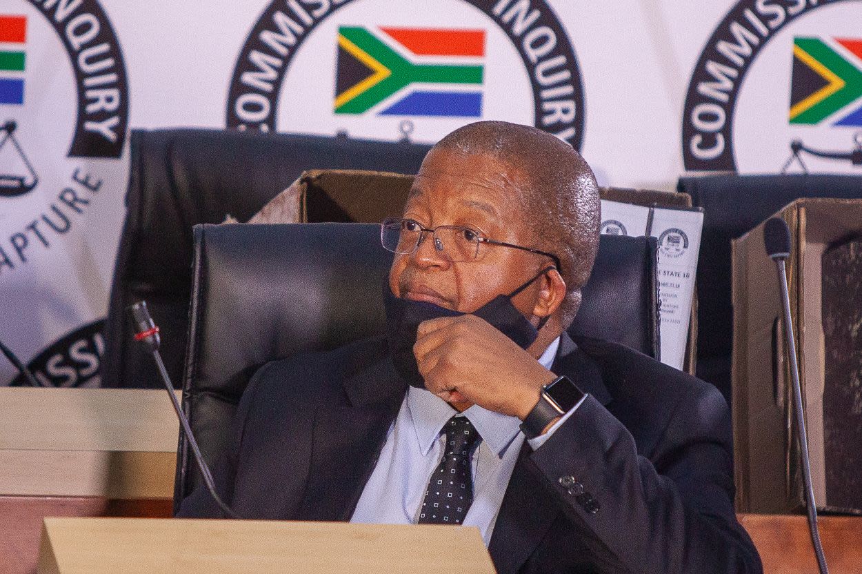 Edwin Nthimotse Mokhesi, geskorste hoof van die Vrystaatse departement van menslike nedersettings (Foto: Getty Images)